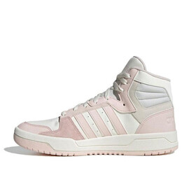 Кроссовки neo entrap mid Adidas, белый ie3907 | cloud white/baby pink/grey