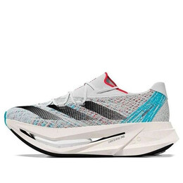 Кроссовки adizero prime x 2 струны Adidas, белый hp9709 | cloud white/core black/lucid cyan