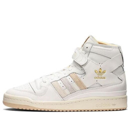 Кроссовки форум 84 высокие Adidas, бежевый gw1905 | cream/gold