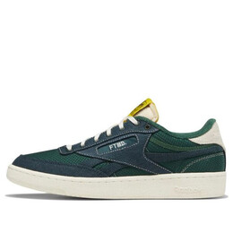 Кроссовки club c revenge vintage 'green' Reebok, зеленый hq2203 | green/white/yellow