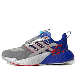 Кроссовки x transformers x9000l4 tf turf i удобные Adidas, синий gx3112 | blue/purple/grey/red