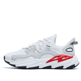 Кроссовки wave low-top shoes 'white red grey' Fila, белый f12m226112fba | white/grey/red/black
