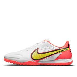 Кроссовки legend 9 academy tf turf футбольные бутсы красные Nike, белый da1191-176 | white/dark red/yellow