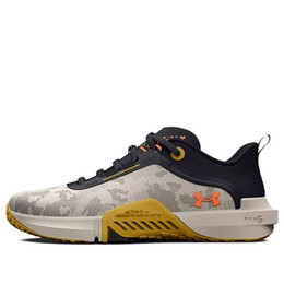 Кроссовки tribase vital 'fog gilded yellow' Under Armour, черный 3025568-103 | black / fog / gilded yellow / orange blast