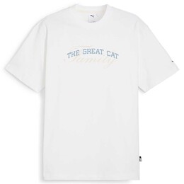 Кроссовки BASKETBALL NOSTALGIA Graphic Tee Puma, цвет Weiß 212401001 | weiß