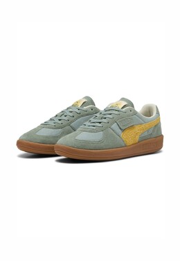 Кроссовки PALERMO WEATHERED UNISEX Puma, зеленый pu115o0vc-m11 | green moon sunny yellow