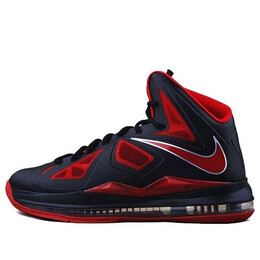 Кроссовки lebron 10 xdr Nike, черный 543645-006 | black/unvrsty red-mtllc slvr