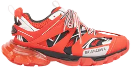 Кроссовки Balenciaga Track Sneaker 'Clear Sole - Red', красный 647742 w3bz1 6591 | clear sole - red