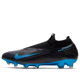 Кроссовки фантом вижн 2 элит df fg Nike, черный cd4161-049 | black/blue