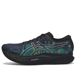 Кроссовки магия скорости 2 Asics, черный 1011b744-001 | black/green/pure silver