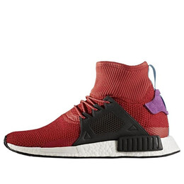 Кроссовки nmd_xr1 зимние средние Adidas, алый bz0632 | scarlet/core black/shock purple