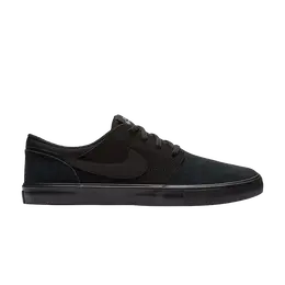 Nike Кроссовки Portmore 2 Solar SB 'Triple Black', черный 880266 005 | triple black