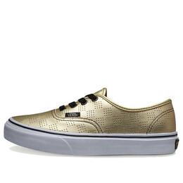 Кроссовки authentic 'gold checker' Vans, золотой vn0004mlj9d | gold/white