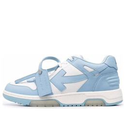 Кроссовки out of office calf leather 'white blue' Off-White, белый omia189f21lea0050140 | white/blue