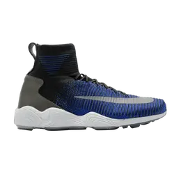 Nike Кроссовки Zoom Mercurial 11 Flyknit 'Black Deep Royal Blue', черный 844626 004 | black deep royal blue