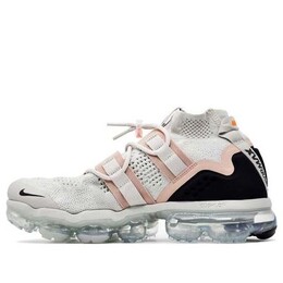 Кроссовки air vapormax flyknit утилита Nike, белый ah6834-002 | lt bone/black-summit white-total orange