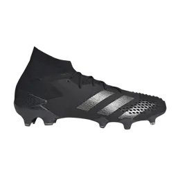 Adidas Кроссовки Predator Mutator 20.1 FG 'Black Metallic Silver', черный ef1612 | black metallic silver