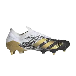 Adidas Кроссовки Predator Mutator 20.1 Low SG 'White Gold Metallic', белый fw9181 | white gold metallic