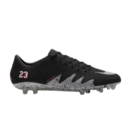 Nike Кроссовки Air Jordan x Hypervenom Phinish NJR FG 'Black Metallic Silver', черный 820122 006 | black metallic silver