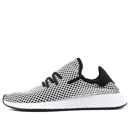 Кроссовки deerupt Adidas, черный cq2626 | black/white