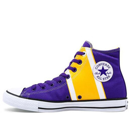 Кроссовки chuck taylor all star se hi 'los angeles lakers' Converse, фиолетовый 159415c | purple/gold