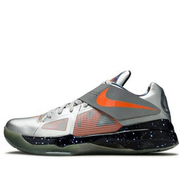 Кроссовки zoom kd 4 Nike, серый 520814-001 | golden silverdark gray