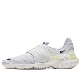 Кроссовки free rn flyknit 3.0 'pure platinum' Nike, мультиколор aq5707-004 | pure platinum/black-luminous green