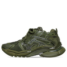 Кроссовки runner sneaker 'leather free khaki' Balenciaga, зеленый 677403w3rb13031 | green khaki