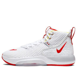 Кроссовки zoom rize амортизирующие Nike, белый bq5467-100 | white/red/yellow
