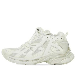 Кроссовки runner sneakers 'white mesh and nylon' Balenciaga, белый 677403w3rbh9001 | white/black