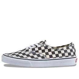 Кроссовки authentic 'blur check' Vans, черный vn0a38emvjm | black/classic white