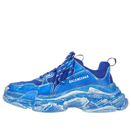 Кроссовки triple s 'fadded blue' Balenciaga, синий 536737w3cn34900 | dark blue