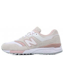 Кроссовки 997.5 низкие розовые New Balance, серый ml997haj | grey/pink