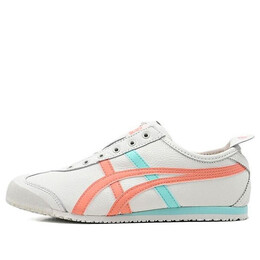 Кроссовки mexico 66 slip on Onitsuka Tiger, белый 1183b815-102 | white / aqua / orange