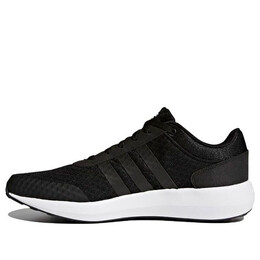 Кроссовки cloudfoam race shoes Adidas, черный aw5321 | black/white