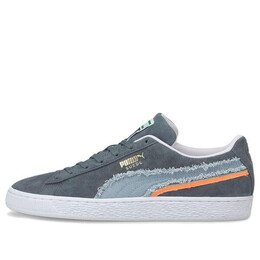 Кроссовки suede 'triplex denim - dark slate' Puma, серый 383798-02 | gray/blue/white/orange