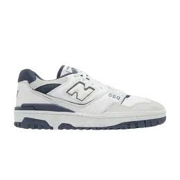 Кроссовки New Balance 550 2E Wide 'White Vintage Indigo', белый bb550stg 2e | white/vintage indigo
