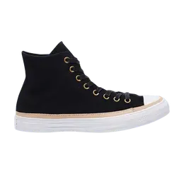 Кроссовки Converse Chuck Taylor All Star High 'Black Vachetta', черный 165919c | black/vachetta/white