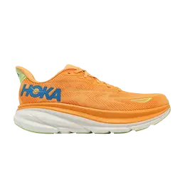 Кроссовки Hoka Clifton 9 2E Wide 'Solar Flare Lettuce', оранжевый 1132210 slrl | solar flare/lettuce