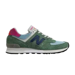 Кроссовки New Balance 576 Made in England 'Green Stone Blue', зеленый ou576gbp | green/stone blue/bering sea