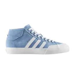 Кеды Adidas Matchcourt Mid, синий cg4872 | light blue/neo white/gold