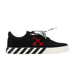 Кроссовки Off-White Off-White Vulc Low 'Black Red', черный omia085e20fab001 1025 | black/red