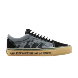 Кроссовки Vans Yusuke Hanai x Old Skool 36 LX 'One Foot in Front of the Other', черный vn000d56bn5 | black/stormy weather