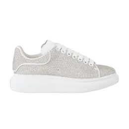 Кроссовки Alexander McQueen Alexander McQueen Oversized Sneaker 'White Silver Studded', белый 645865 wht9r 9071 | white/silver