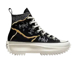 Кроссовки Converse Run Star Hike High 'Metallic Floral', черный 172424c | black/multi-color/egret