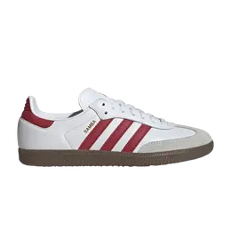 Кроссовки Adidas Liverpool FC x Samba 'Home Kit', белый jq4041 | footwear white/strawberry red/gum