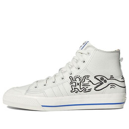 Кроссовки keith haring x nizza высокие rf Adidas, белый ee9297 | white