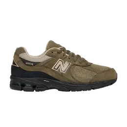 Кроссовки New Balance 2002R 'Olive Green Black', зеленый m2002rcf | green/green