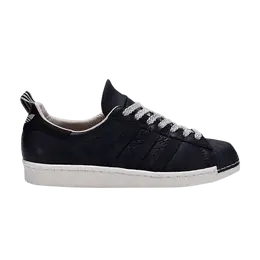 Кроссовки Adidas Superstar 80s Tokyo 'Tokyo', черный v20691 | black1/black1/lbone