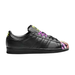 Кроссовки Adidas Pharrell x Superstar 'Mr. Supershell', черный s83358 | core black/core black/yellow